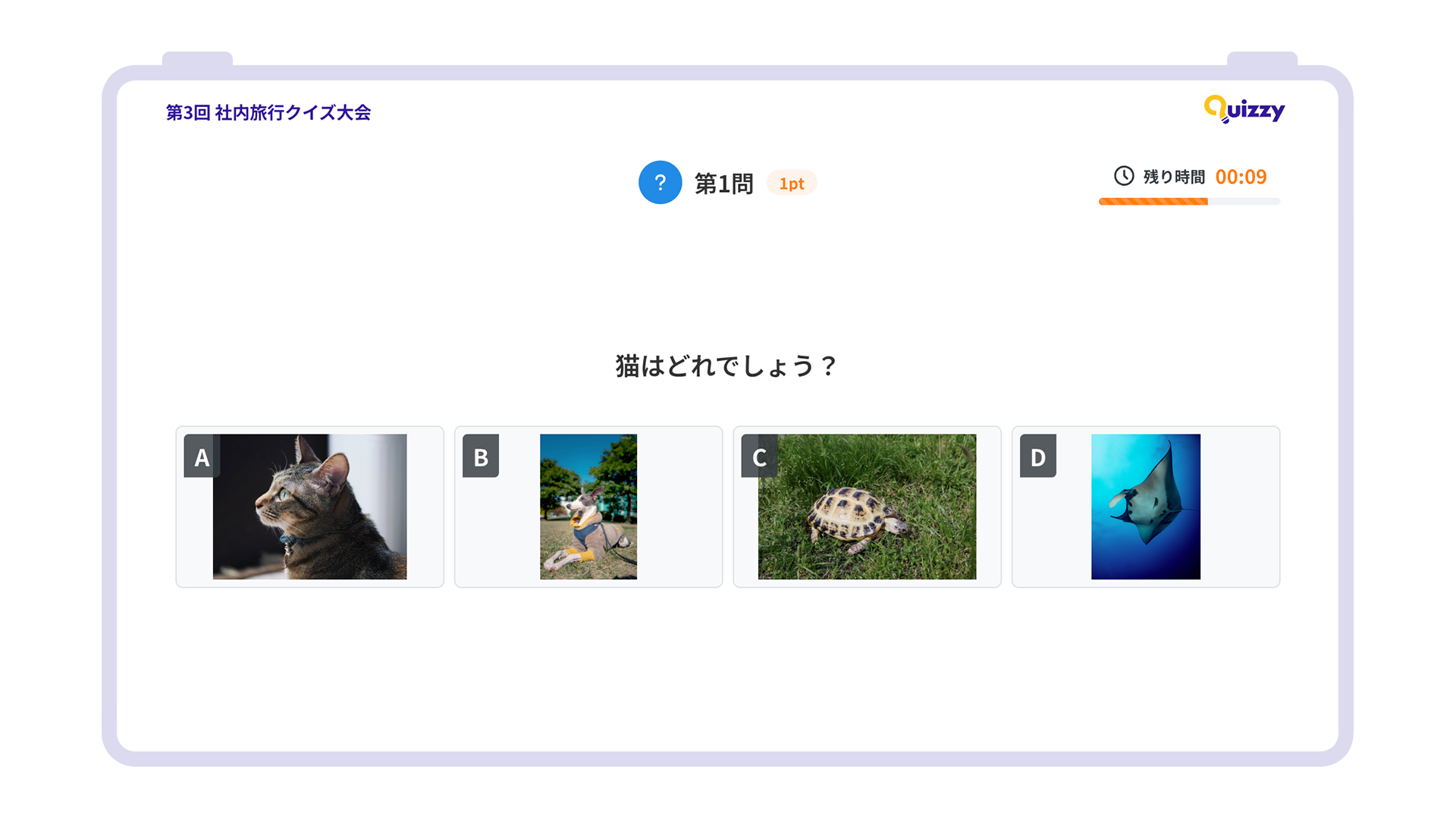スクリーン画面